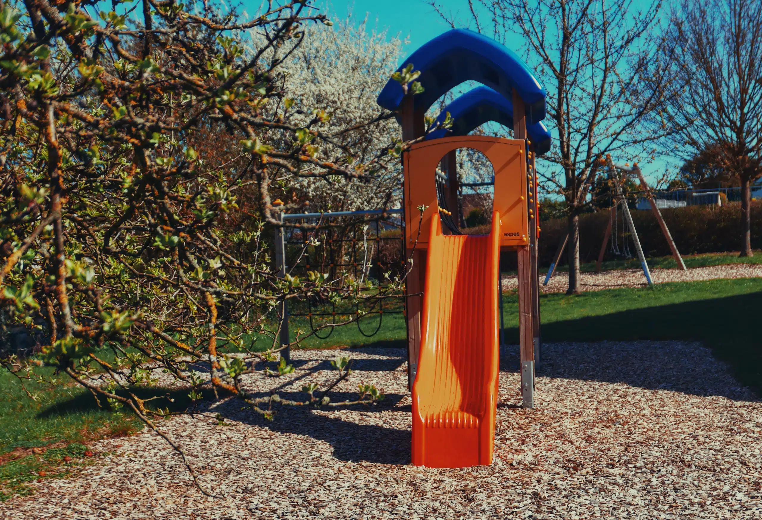 Spielplatzrutsche
