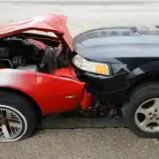 Autounfall mit 2 beteiligten Autos