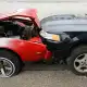 Autounfall mit 2 beteiligten Autos